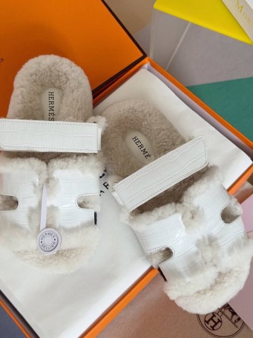 Hermes Chypre sandal шлепанцы