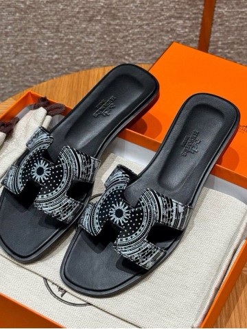 Hermes Oran шлепанцы