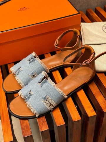 Hermes Santorini босоножки