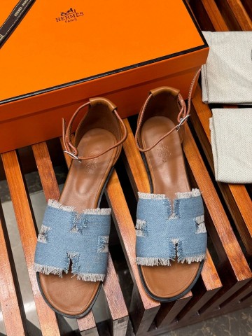 Hermes Santorini босоножки