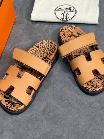 Hermes Chypre sandal шлепанцы
