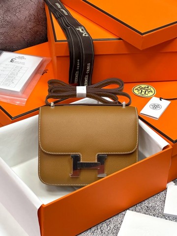 Hermes Constance 18 Epsom Gold Hardware сумка