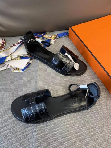 Hermes Santorini босоножки