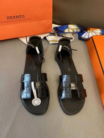 Hermes Santorini босоножки