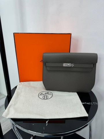 Hermes Kelly Depeches 25 клатч