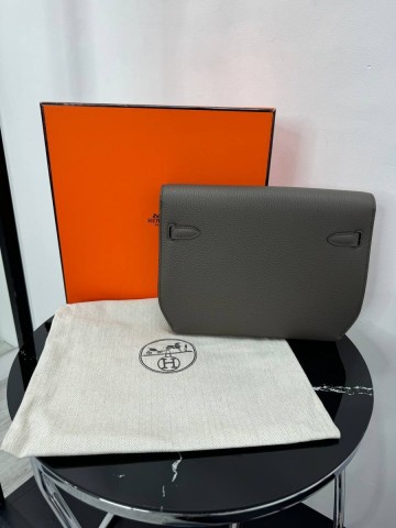 Hermes Kelly Depeches 25 клатч