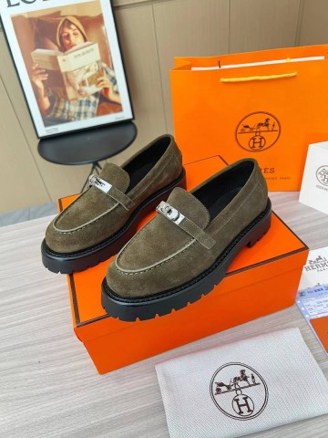 Hermes лоферы