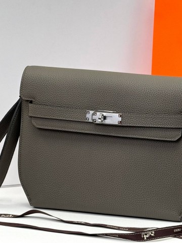 Hermes Kelly Depeches 25 клатч