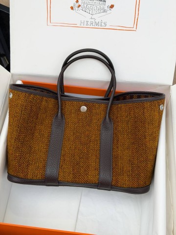 Hermes garden Party wool сумка