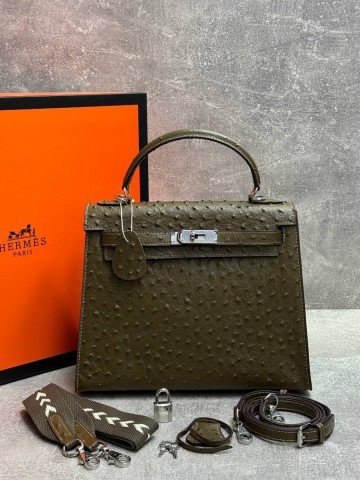 Hermes Hermes Kelly ostrich 28 сумка