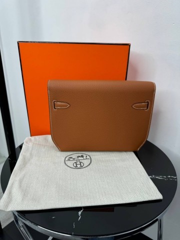 Hermes Kelly Depeches 25 клатч
