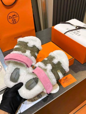 Hermes шлепанцы