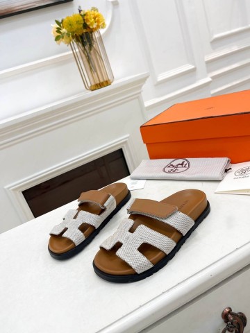 Hermes Chypre sandal шлепанцы