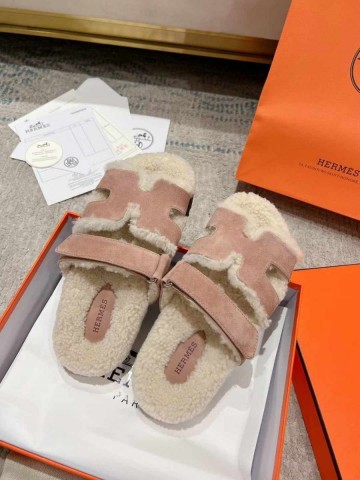 Hermes Chypre sandal шлепанцы