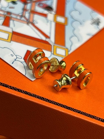 Hermes серьги мини