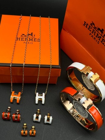 Hermes серьги мини