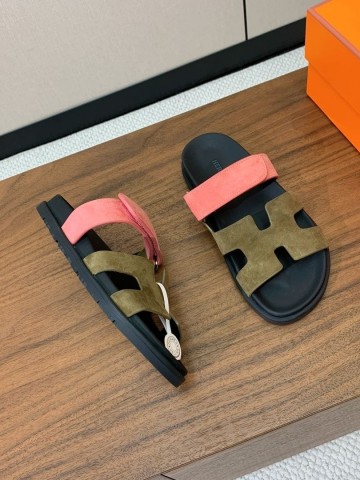 Hermes Chypre sandal шлепанцы