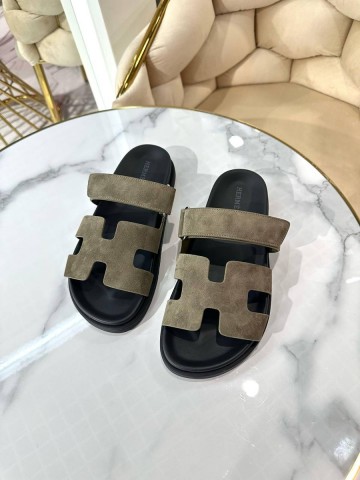 Hermes Chypre sandal шлепанцы