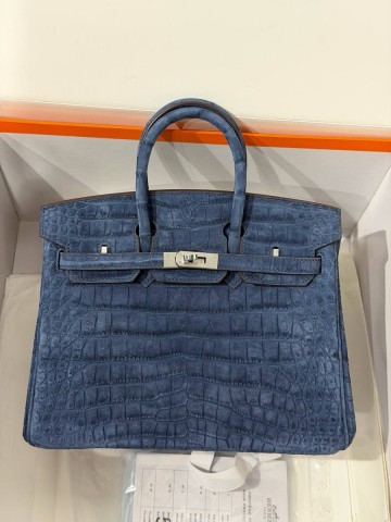 Hermes Birkin 25 Crocodile Alligator сумка
