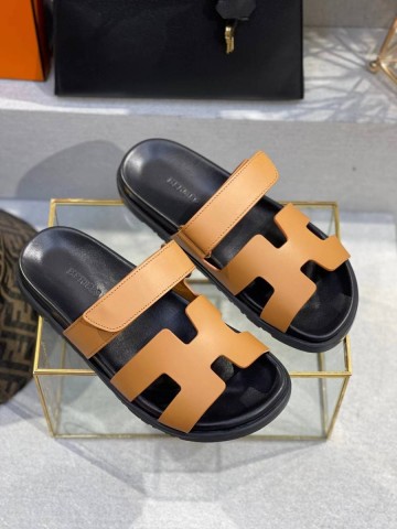 Hermes Chypre sandal шлепанцы