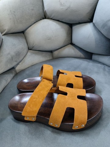 Hermes Kos clog шлепанцы