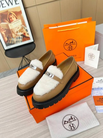 Hermes лоферы
