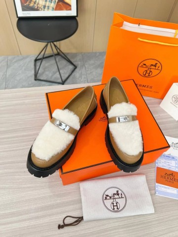 Hermes лоферы