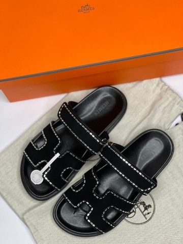 Hermes Chypre sandal шлепанцы