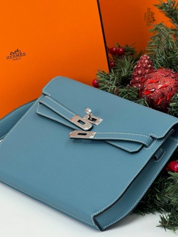 Hermes Kelly Depeches 25 клатч