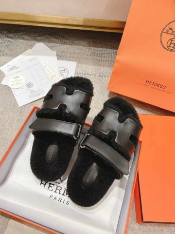 Hermes Chypre sandal шлепанцы