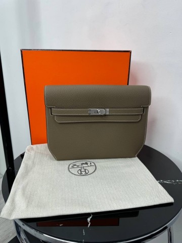 Hermes Kelly Depeches 25 клатч