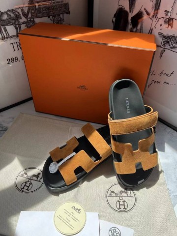 Hermes Chypre sandal шлепанцы