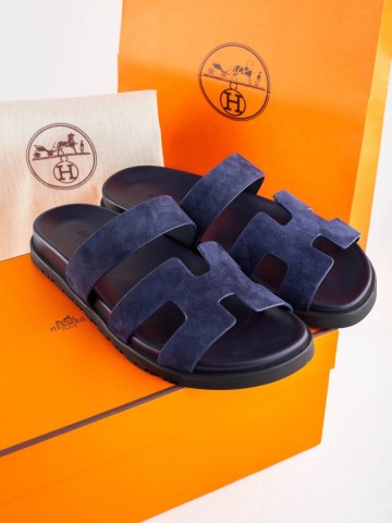 Hermes Chypre sandal шлепанцы