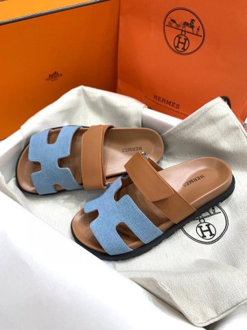 Hermes Chypre sandal шлепанцы