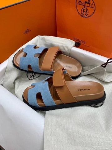 Hermes Chypre sandal шлепанцы