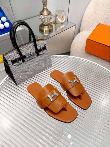 Hermes шлепанцы