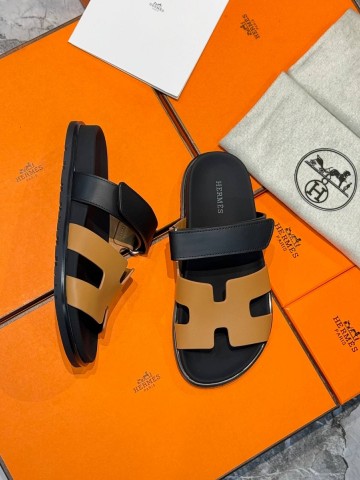 Hermes Chypre sandal шлепанцы