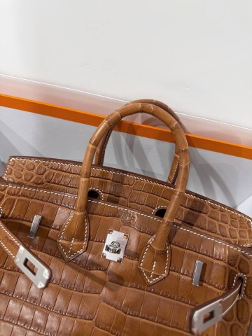 Hermes Birkin 25 Crocodile Alligator сумка