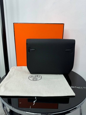 Hermes Kelly Depeches 25 клатч