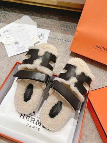 Hermes Chypre sandal шлепанцы
