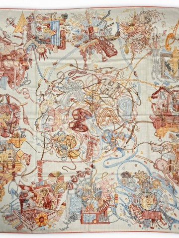 Hermes платок