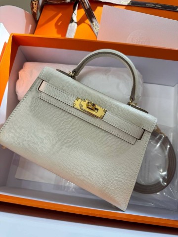 Hermes Kelly mini Epsom сумка
