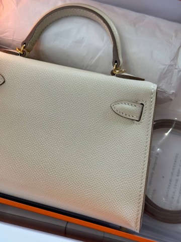 Hermes Kelly mini Epsom сумка