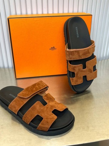 Hermes Chypre sandal шлепанцы