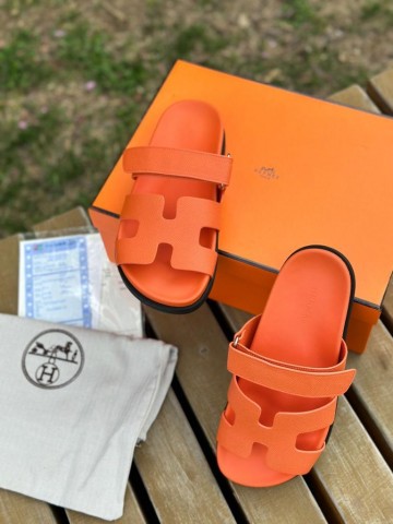 Hermes Chypre sandal шлепанцы