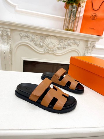 Hermes Chypre sandal шлепанцы