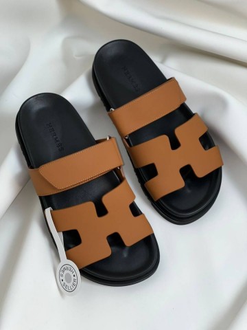 Hermes Chypre sandal шлепанцы
