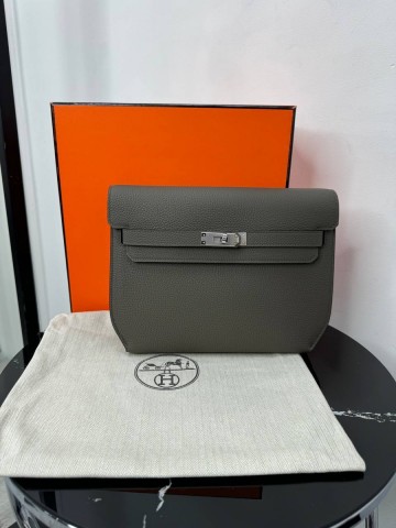 Hermes Kelly Depeches 25 клатч