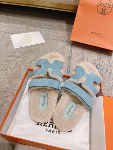 Hermes Chypre sandal шлепанцы
