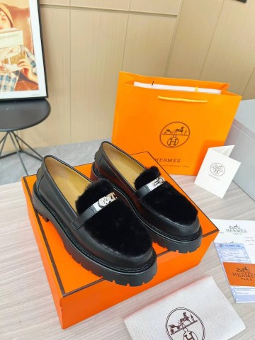 Hermes лоферы